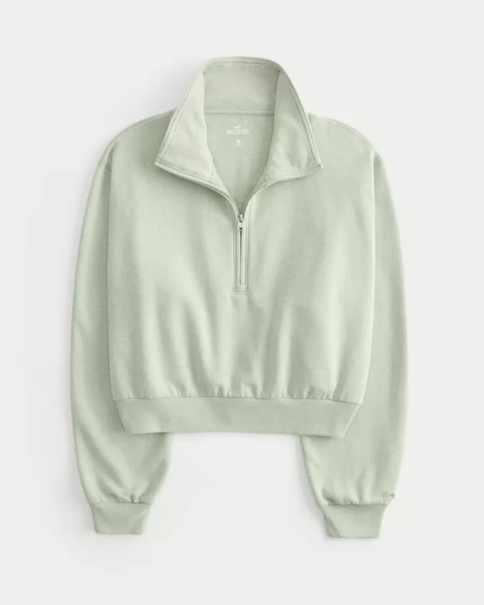 Easy Mini Half-Zip Sweatshirt,Easy Mini Half-Zip Sweatshirt Easy Mini Half-Zip Sweatshirt,Easy Mini Half-Zip Sweatshirt