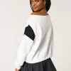 Easy Off-the-Shoulder Miami Graphic Sweatshirt,Easy Off-the-Shoulder Miami Graphic Sweatshirt Easy Off-the-Shoulder Miami Graphic Sweatshirt,Easy Off-the-Shoulder Miami Graphic Sweatshirt