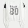 Easy Off-the-Shoulder Miami Graphic Sweatshirt,Easy Off-the-Shoulder Miami Graphic Sweatshirt Easy Off-the-Shoulder Miami Graphic Sweatshirt,Easy Off-the-Shoulder Miami Graphic Sweatshirt