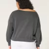 Easy Off-the-Shoulder Terry Sweatshirt,Easy Off-the-Shoulder Terry Sweatshirt Easy Off-the-Shoulder Terry Sweatshirt,Easy Off-the-Shoulder Terry Sweatshirt