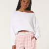 Easy Off-the-Shoulder Terry Sweatshirt,Easy Off-the-Shoulder Terry Sweatshirt Easy Off-the-Shoulder Terry Sweatshirt,Easy Off-the-Shoulder Terry Sweatshirt