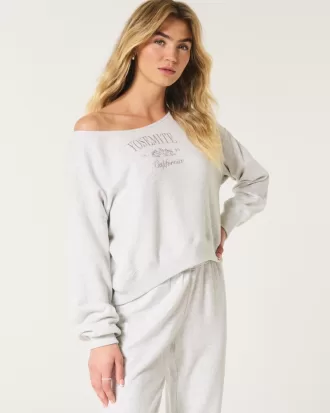 Easy Off-the-Shoulder Yosemite California Graphic Sweatshirt,Easy Off-the-Shoulder Yosemite California Graphic Sweatshirt Easy Off-the-Shoulder Yosemite California Graphic Sweatshirt,Easy Off-the-Shoulder Yosemite California Graphic Sweatshirt