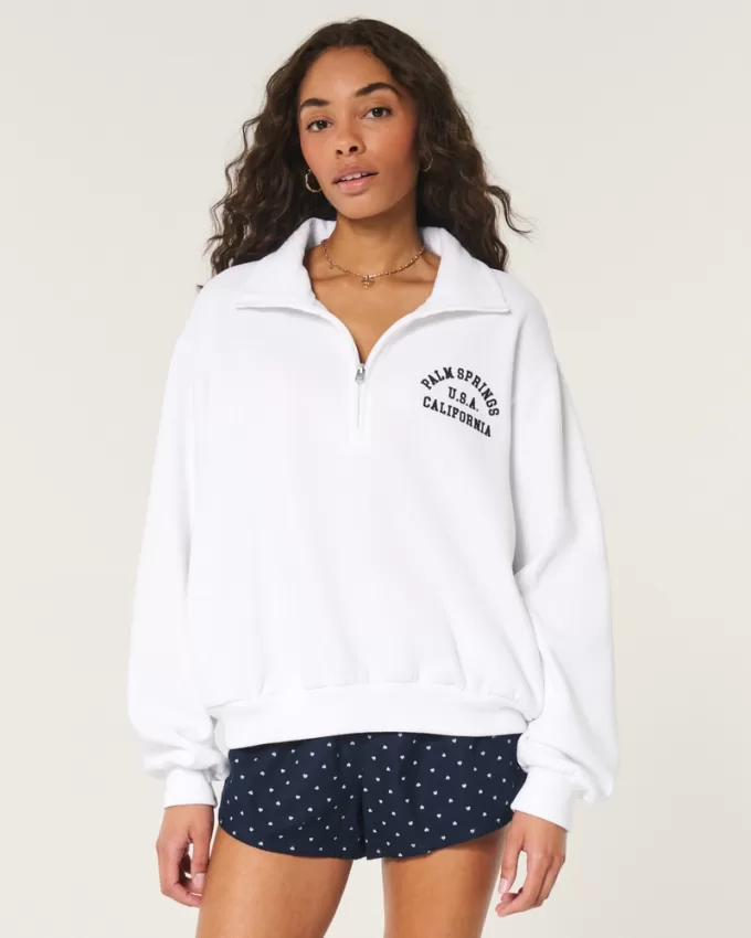 Easy Palm Springs California Half-Zip Sweatshirt,Easy Palm Springs California Half-Zip Sweatshirt Easy Palm Springs California Half-Zip Sweatshirt,Easy Palm Springs California Half-Zip Sweatshirt