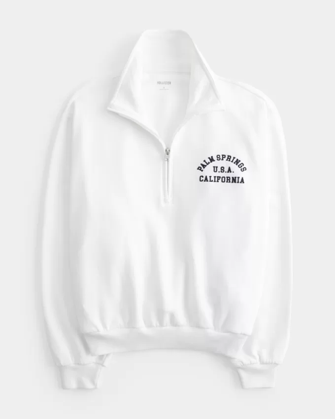 Easy Palm Springs California Half-Zip Sweatshirt,Easy Palm Springs California Half-Zip Sweatshirt Easy Palm Springs California Half-Zip Sweatshirt,Easy Palm Springs California Half-Zip Sweatshirt