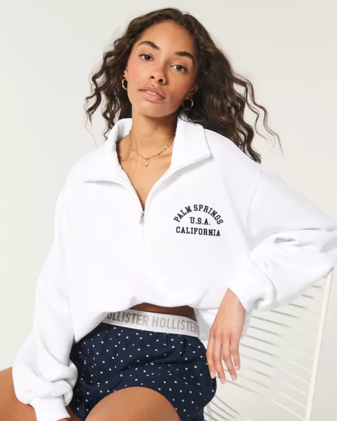 Easy Palm Springs California Half-Zip Sweatshirt,Easy Palm Springs California Half-Zip Sweatshirt Easy Palm Springs California Half-Zip Sweatshirt,Easy Palm Springs California Half-Zip Sweatshirt