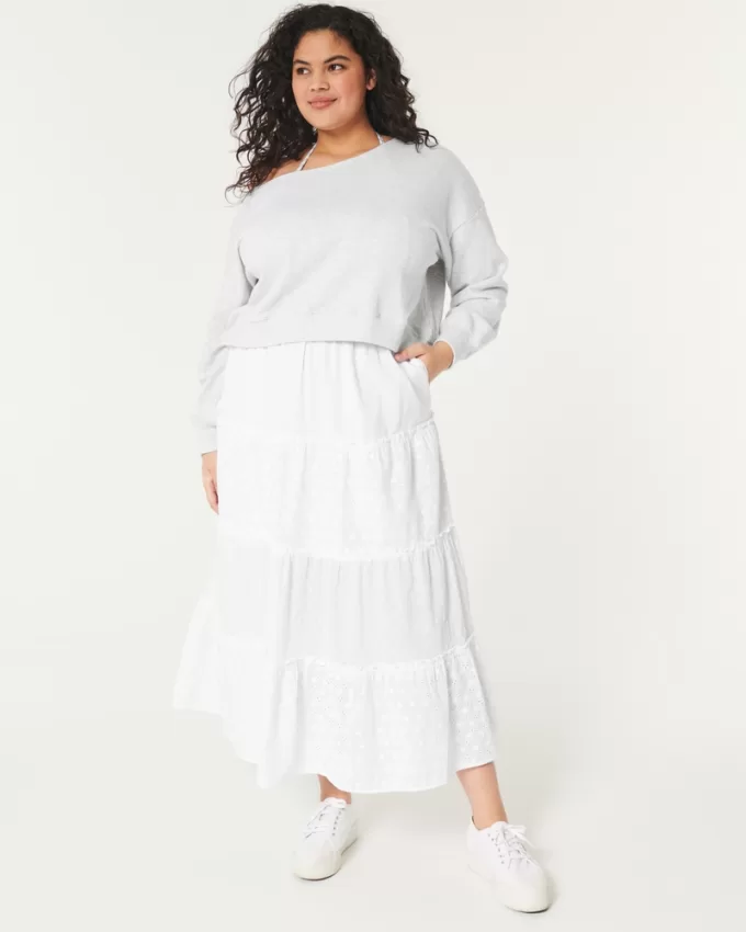 Easy Terry Off-the-Shoulder Sweatshirt,Easy Terry Off-the-Shoulder Sweatshirt Easy Terry Off-the-Shoulder Sweatshirt,Easy Terry Off-the-Shoulder Sweatshirt
