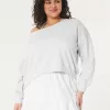 Easy Terry Off-the-Shoulder Sweatshirt,Easy Terry Off-the-Shoulder Sweatshirt Easy Terry Off-the-Shoulder Sweatshirt,Easy Terry Off-the-Shoulder Sweatshirt