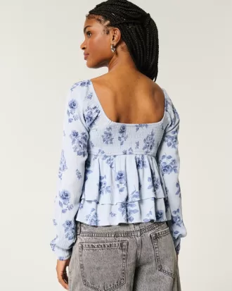 Easy Twist Bust Babydoll Top,Easy Twist Bust Babydoll Top