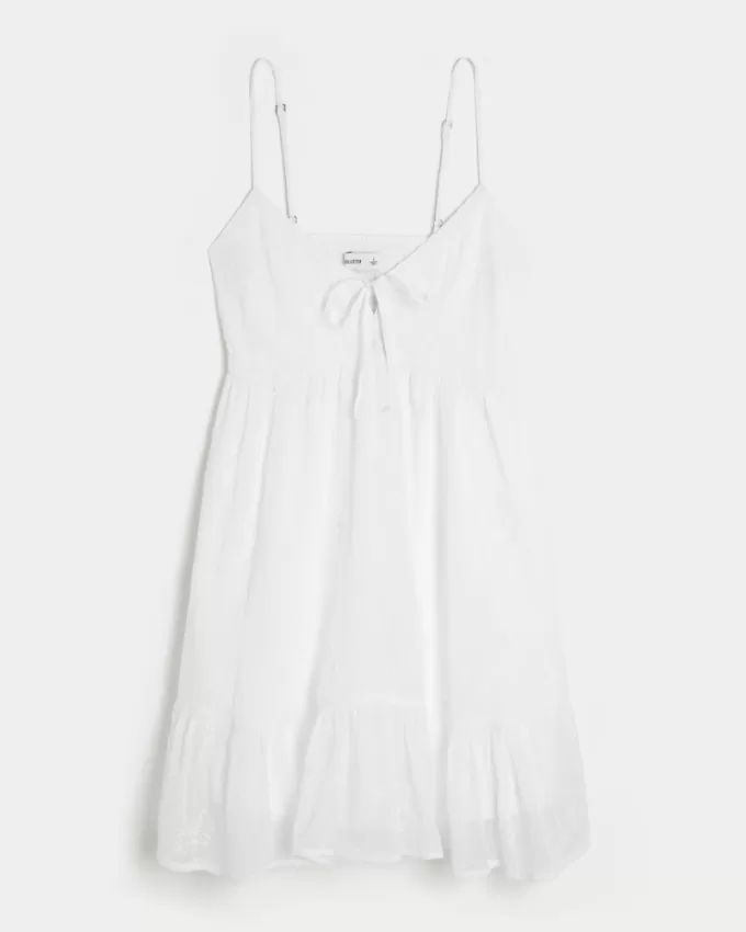 Embroidered Asymmetrical Hem Mini Dress,Embroidered Asymmetrical Hem Mini Dress Embroidered Asymmetrical Hem Mini Dress,Embroidered Asymmetrical Hem Mini Dress