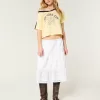 Embroidered Hem Midi Skirt,Embroidered Hem Midi Skirt Embroidered Hem Midi Skirt,Embroidered Hem Midi Skirt