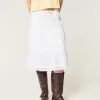 Embroidered Hem Midi Skirt,Embroidered Hem Midi Skirt Embroidered Hem Midi Skirt,Embroidered Hem Midi Skirt