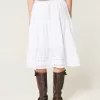Embroidered Hem Midi Skirt,Embroidered Hem Midi Skirt Embroidered Hem Midi Skirt,Embroidered Hem Midi Skirt