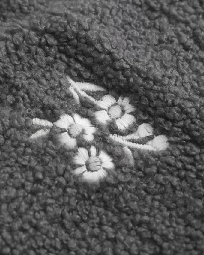 Embroidered Sherpa Fleece Jacket,Embroidered Sherpa Fleece Jacket Embroidered Sherpa Fleece Jacket,Embroidered Sherpa Fleece Jacket