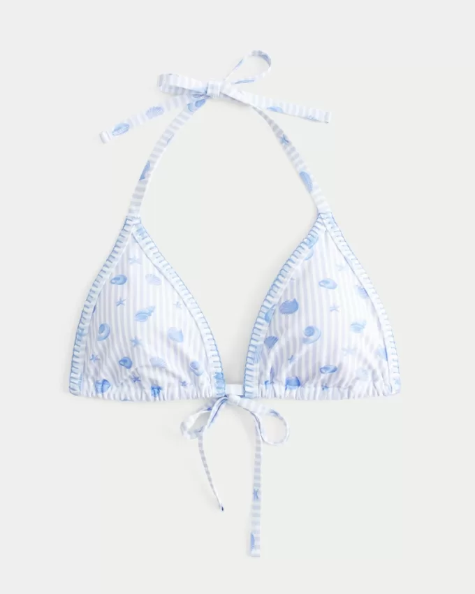 Embroidered Stitch Triangle Bikini Top,Embroidered Stitch Triangle Bikini Top Embroidered Stitch Triangle Bikini Top,Embroidered Stitch Triangle Bikini Top
