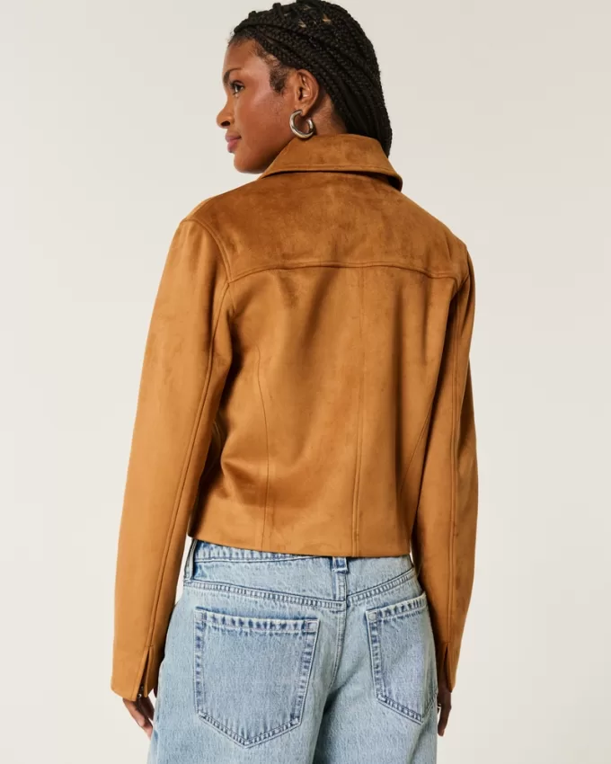 Faux Suede Jacket,Faux Suede Jacket