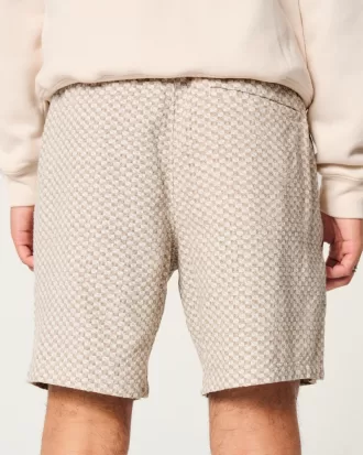 Flex-Waist Textural Woven Shorts 8″,Flex-Waist Textural Woven Shorts 8″ Flex-Waist Textural Woven Shorts 8″,Flex-Waist Textural Woven Shorts 8″