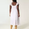 Flutter Sleeve Double-Tie Midi Dress,Flutter Sleeve Double-Tie Midi Dress Flutter Sleeve Double-Tie Midi Dress,Flutter Sleeve Double-Tie Midi Dress