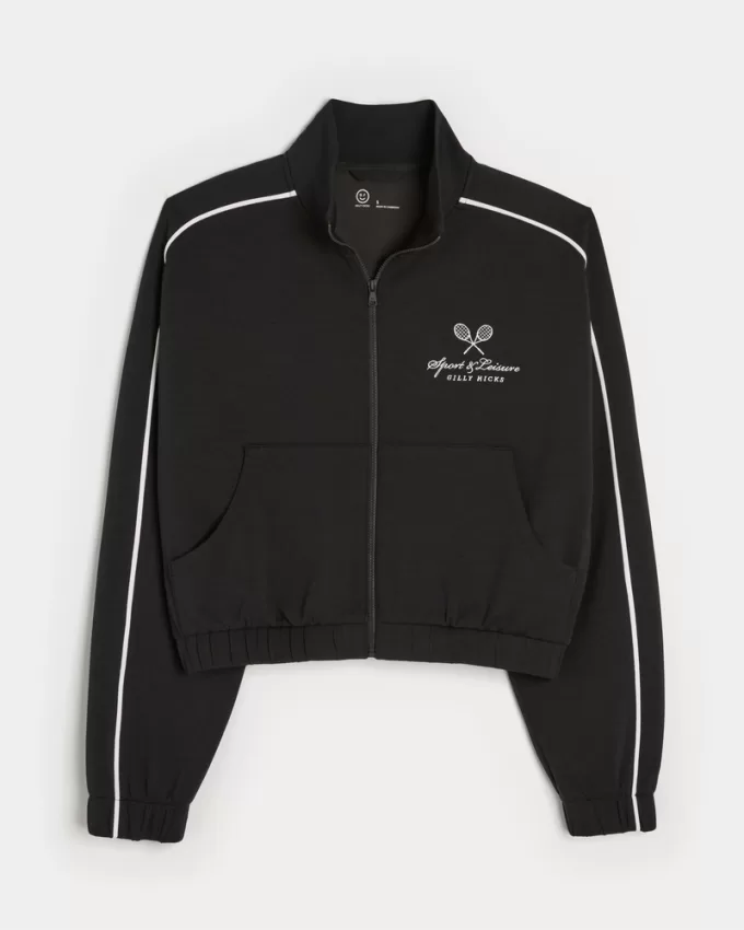 Gilly Hicks Active Cooldown Crop Track Jacket,Gilly Hicks Active Cooldown Crop Track Jacket Gilly Hicks Active Cooldown Crop Track Jacket,Gilly Hicks Active Cooldown Crop Track Jacket