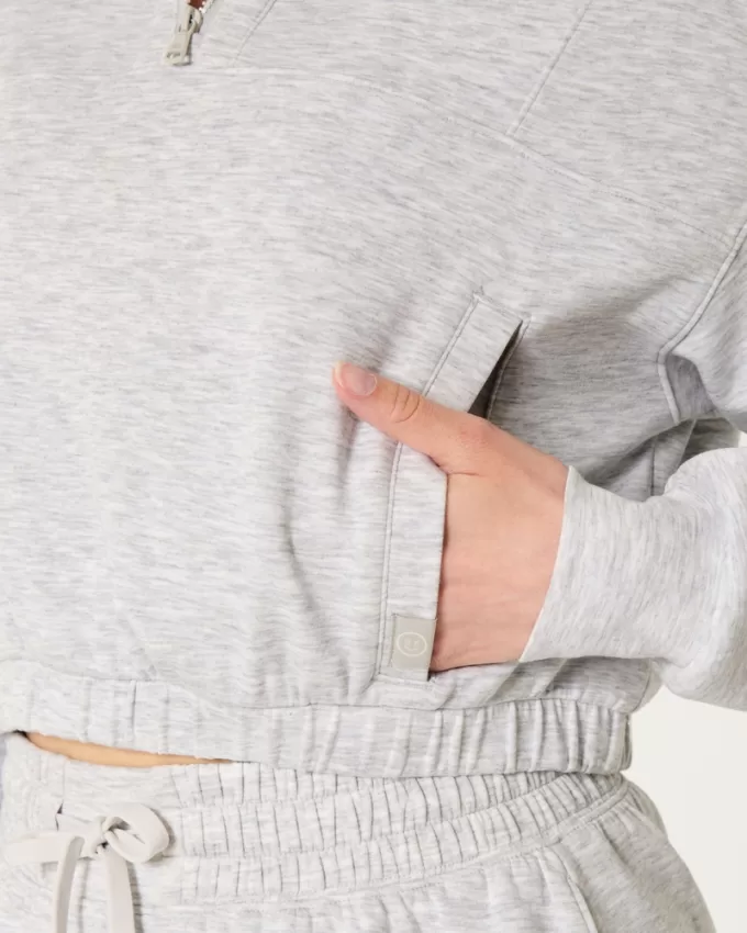 Gilly Hicks Active Cooldown Quarter-Zip Top,Gilly Hicks Active Cooldown Quarter-Zip Top Gilly Hicks Active Cooldown Quarter-Zip Top,Gilly Hicks Active Cooldown Quarter-Zip Top