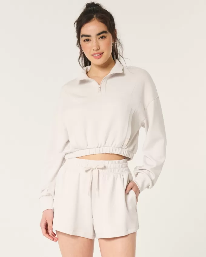 Gilly Hicks Active Cooldown Quarter-Zip Top,Gilly Hicks Active Cooldown Quarter-Zip Top Gilly Hicks Active Cooldown Quarter-Zip Top,Gilly Hicks Active Cooldown Quarter-Zip Top