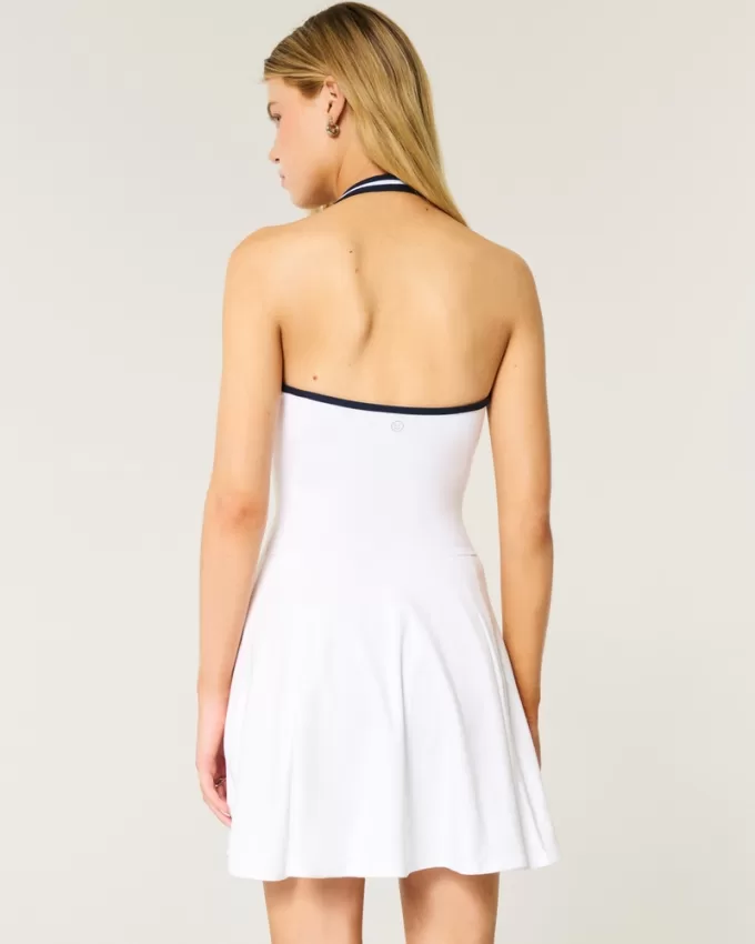 Gilly Hicks Active Pleated Halter Dress,Gilly Hicks Active Pleated Halter Dress Gilly Hicks Active Pleated Halter Dress,Gilly Hicks Active Pleated Halter Dress