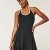 Gilly Hicks Active Pleated Halter Dress,Gilly Hicks Active Pleated Halter Dress