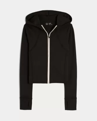 Gilly Hicks Active Recharge Hooded Crop Zip-Up Top,Gilly Hicks Active Recharge Hooded Crop Zip-Up Top Gilly Hicks Active Recharge Hooded Crop Zip-Up Top,Gilly Hicks Active Recharge Hooded Crop Zip-Up Top
