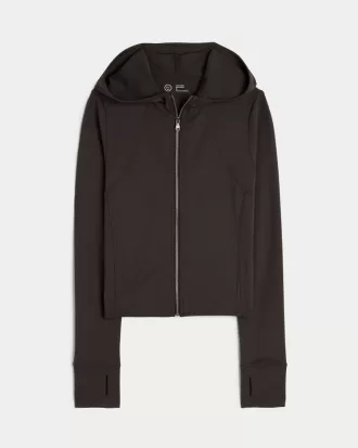 Gilly Hicks Active Recharge Hooded Crop Zip-Up Top,Gilly Hicks Active Recharge Hooded Crop Zip-Up Top Gilly Hicks Active Recharge Hooded Crop Zip-Up Top,Gilly Hicks Active Recharge Hooded Crop Zip-Up Top
