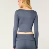 Gilly Hicks Active Recharge Long-Sleeve Plunge Top,Gilly Hicks Active Recharge Long-Sleeve Plunge Top Gilly Hicks Active Recharge Long-Sleeve Plunge Top,Gilly Hicks Active Recharge Long-Sleeve Plunge Top