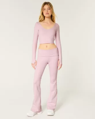 Gilly Hicks Active Recharge Long-Sleeve Plunge Top,Gilly Hicks Active Recharge Long-Sleeve Plunge Top Gilly Hicks Active Recharge Long-Sleeve Plunge Top,Gilly Hicks Active Recharge Long-Sleeve Plunge Top