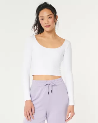 Gilly Hicks Active Recharge Long-Sleeve Top,Gilly Hicks Active Recharge Long-Sleeve Top Gilly Hicks Active Recharge Long-Sleeve Top,Gilly Hicks Active Recharge Long-Sleeve Top