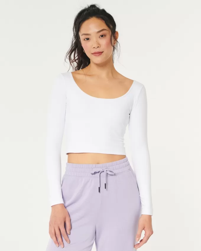 Gilly Hicks Active Recharge Long-Sleeve Top,Gilly Hicks Active Recharge Long-Sleeve Top Gilly Hicks Active Recharge Long-Sleeve Top,Gilly Hicks Active Recharge Long-Sleeve Top