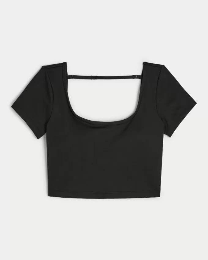Gilly Hicks Active Recharge Open-Back Tee,Gilly Hicks Active Recharge Open-Back Tee Gilly Hicks Active Recharge Open-Back Tee,Gilly Hicks Active Recharge Open-Back Tee