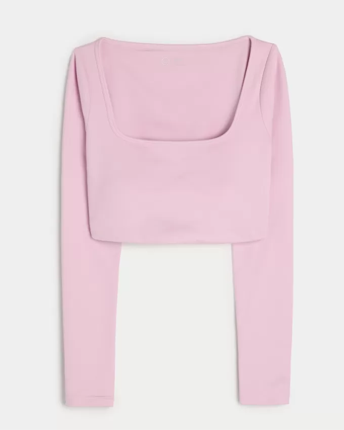 Gilly Hicks Active Recharge Ultra-Crop Long-Sleeve Top,Gilly Hicks Active Recharge Ultra-Crop Long-Sleeve Top Gilly Hicks Active Recharge Ultra-Crop Long-Sleeve Top,Gilly Hicks Active Recharge Ultra-Crop Long-Sleeve Top