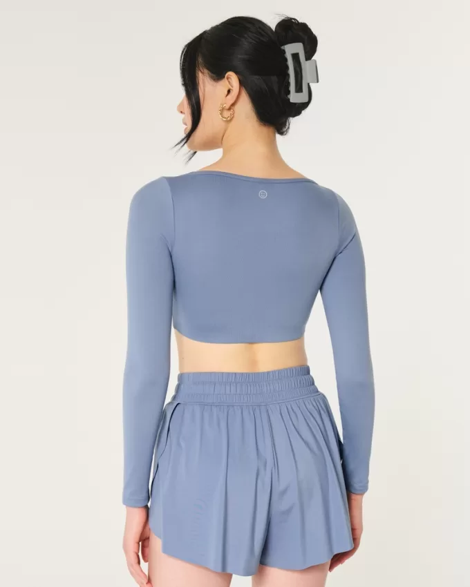 Gilly Hicks Active Recharge Ultra-Crop Long-Sleeve Top,Gilly Hicks Active Recharge Ultra-Crop Long-Sleeve Top Gilly Hicks Active Recharge Ultra-Crop Long-Sleeve Top,Gilly Hicks Active Recharge Ultra-Crop Long-Sleeve Top