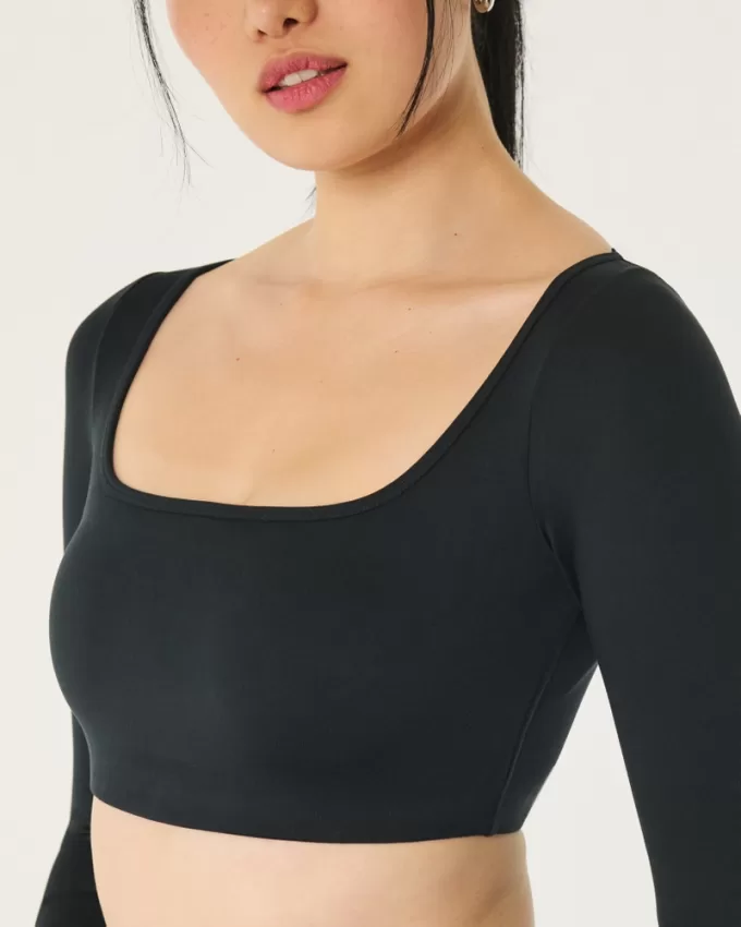 Gilly Hicks Active Recharge Ultra-Crop Long-Sleeve Top,Gilly Hicks Active Recharge Ultra-Crop Long-Sleeve Top Gilly Hicks Active Recharge Ultra-Crop Long-Sleeve Top,Gilly Hicks Active Recharge Ultra-Crop Long-Sleeve Top