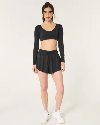 Gilly Hicks Active Recharge Ultra-Crop Plunge Top,Gilly Hicks Active Recharge Ultra-Crop Plunge Top Gilly Hicks Active Recharge Ultra-Crop Plunge Top,Gilly Hicks Active Recharge Ultra-Crop Plunge Top