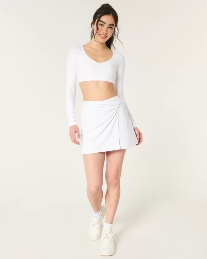 Gilly Hicks Active Recharge Ultra-Crop Plunge Top,Gilly Hicks Active Recharge Ultra-Crop Plunge Top Gilly Hicks Active Recharge Ultra-Crop Plunge Top,Gilly Hicks Active Recharge Ultra-Crop Plunge Top