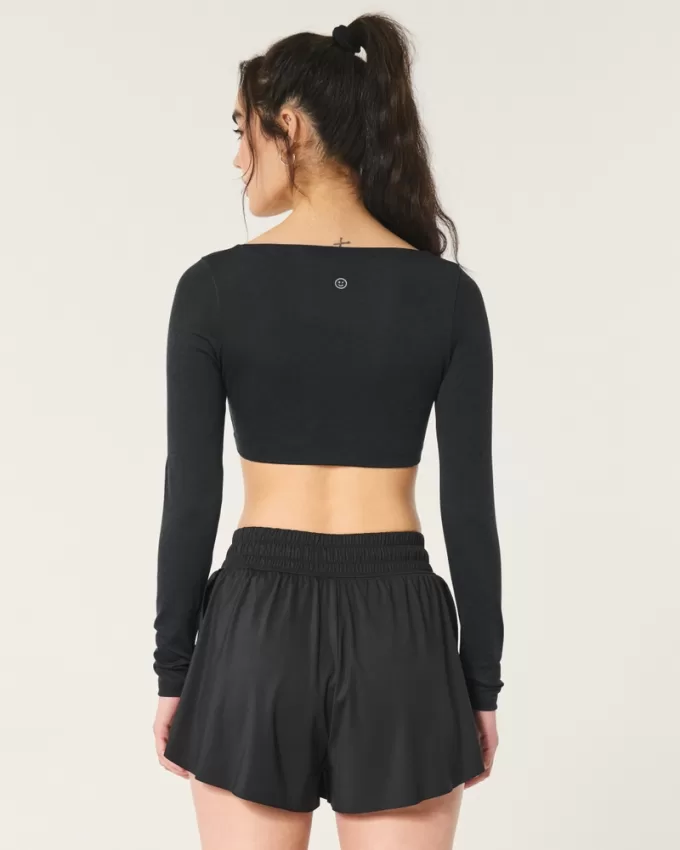 Gilly Hicks Active Recharge Ultra-Crop Plunge Top,Gilly Hicks Active Recharge Ultra-Crop Plunge Top Gilly Hicks Active Recharge Ultra-Crop Plunge Top,Gilly Hicks Active Recharge Ultra-Crop Plunge Top