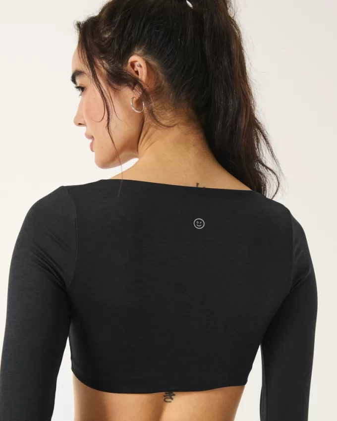 Gilly Hicks Active Recharge Ultra-Crop Plunge Top,Gilly Hicks Active Recharge Ultra-Crop Plunge Top Gilly Hicks Active Recharge Ultra-Crop Plunge Top,Gilly Hicks Active Recharge Ultra-Crop Plunge Top