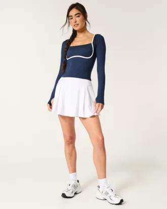 Gilly Hicks Active Recharge Under-Bust Long-Sleeve Top,Gilly Hicks Active Recharge Under-Bust Long-Sleeve Top Gilly Hicks Active Recharge Under-Bust Long-Sleeve Top,Gilly Hicks Active Recharge Under-Bust Long-Sleeve Top