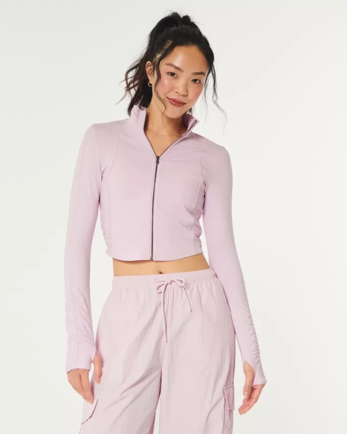 Gilly Hicks Active Recharge Zip-Up Jacket,Gilly Hicks Active Recharge Zip-Up Jacket Gilly Hicks Active Recharge Zip-Up Jacket,Gilly Hicks Active Recharge Zip-Up Jacket