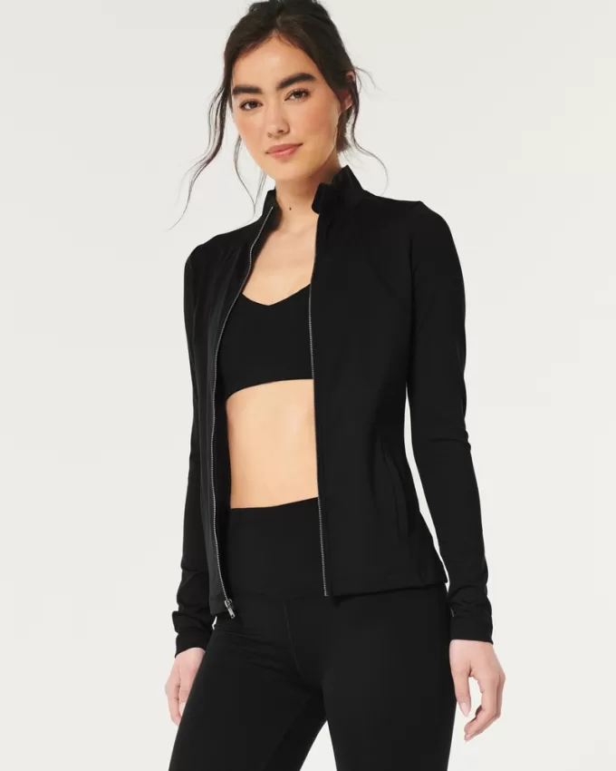 Gilly Hicks Active Recharge Zip-Up Jacket,Gilly Hicks Active Recharge Zip-Up Jacket Gilly Hicks Active Recharge Zip-Up Jacket,Gilly Hicks Active Recharge Zip-Up Jacket