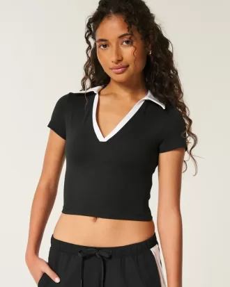 Gilly Hicks Active Short-Sleeve Polo,Gilly Hicks Active Short-Sleeve Polo Gilly Hicks Active Short-Sleeve Polo,Gilly Hicks Active Short-Sleeve Polo