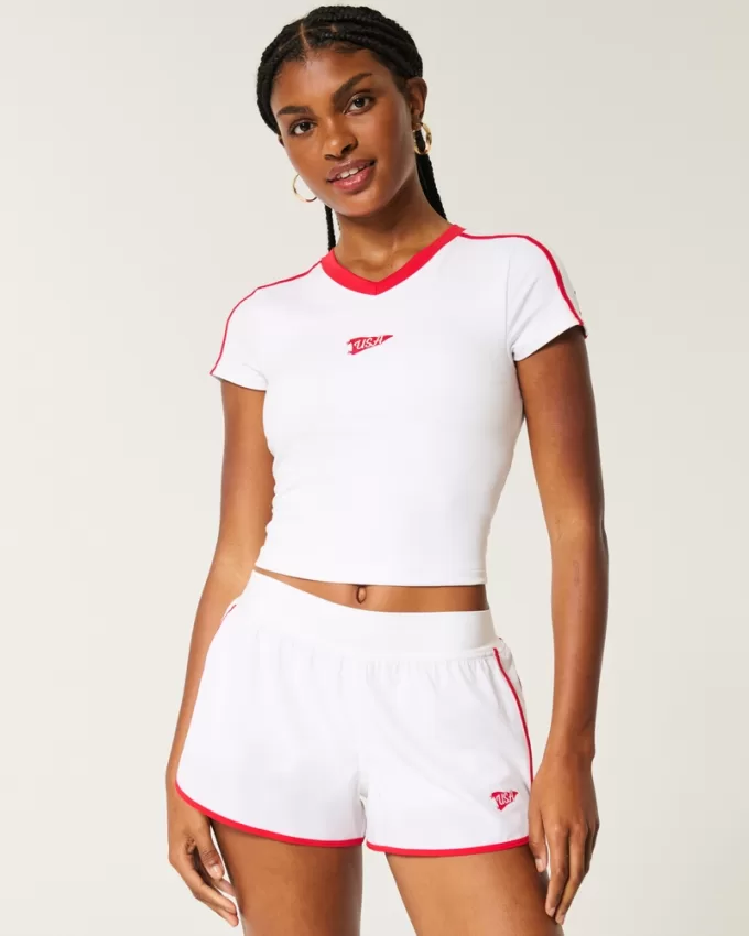 Gilly Hicks Active V-Neck T-Shirt,Gilly Hicks Active V-Neck T-Shirt Gilly Hicks Active V-Neck T-Shirt,Gilly Hicks Active V-Neck T-Shirt