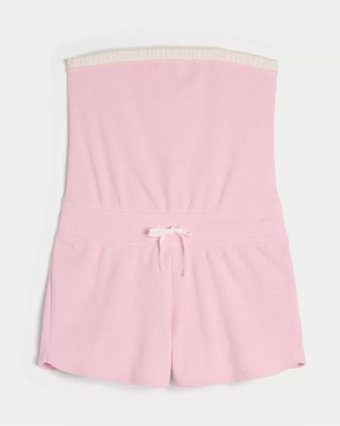 Gilly Hicks Cozy Strapless Waffle Onesie,Gilly Hicks Cozy Strapless Waffle Onesie Gilly Hicks Cozy Strapless Waffle Onesie,Gilly Hicks Cozy Strapless Waffle Onesie