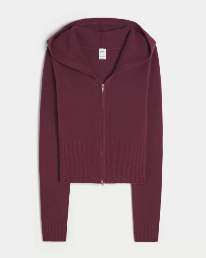 Gilly Hicks Cozy Sweater-Knit Zip-Up Hoodie,Gilly Hicks Cozy Sweater-Knit Zip-Up Hoodie Gilly Hicks Cozy Sweater-Knit Zip-Up Hoodie,Gilly Hicks Cozy Sweater-Knit Zip-Up Hoodie