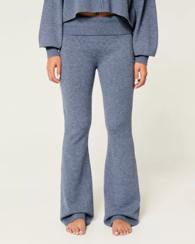 Gilly Hicks Sweater-Knit Foldover Waist Flare Pants,Gilly Hicks Sweater-Knit Foldover Waist Flare Pants Gilly Hicks Sweater-Knit Foldover Waist Flare Pants,Gilly Hicks Sweater-Knit Foldover Waist Flare Pants