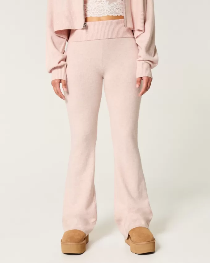 Gilly Hicks Sweater-Knit Foldover Waist Flare Pants,Gilly Hicks Sweater-Knit Foldover Waist Flare Pants Gilly Hicks Sweater-Knit Foldover Waist Flare Pants,Gilly Hicks Sweater-Knit Foldover Waist Flare Pants