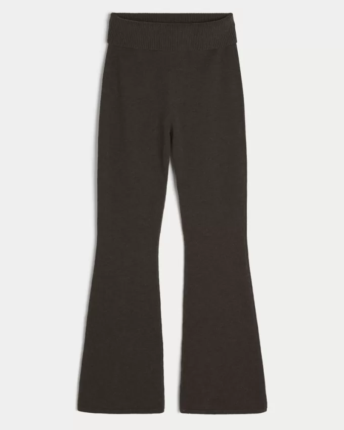 Gilly Hicks Sweater-Knit Foldover Waist Flare Pants,Gilly Hicks Sweater-Knit Foldover Waist Flare Pants Gilly Hicks Sweater-Knit Foldover Waist Flare Pants,Gilly Hicks Sweater-Knit Foldover Waist Flare Pants